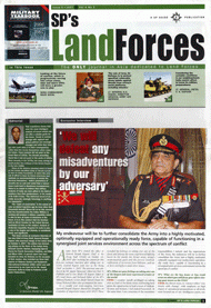 авторитетный специализированный журнал Индии и региона по ВиВТ сухопутных войск